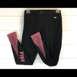PINK Victoria's Secret Pants - Victoria Secret Pink Yoga Leggings PINK Victoria's Secret Pants - Victoria Secret Pink Yoga Leggings